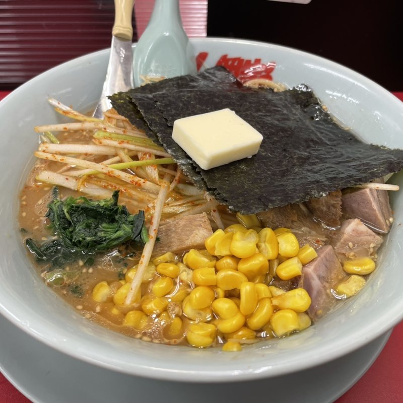 味噌ピリ辛ネギラーメン(ラーメン山岡家 上三川店)