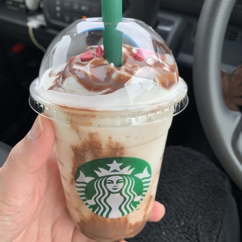 メルティ生チョコレートフラペチーノ(スターバックスコーヒー 津島大坪店)