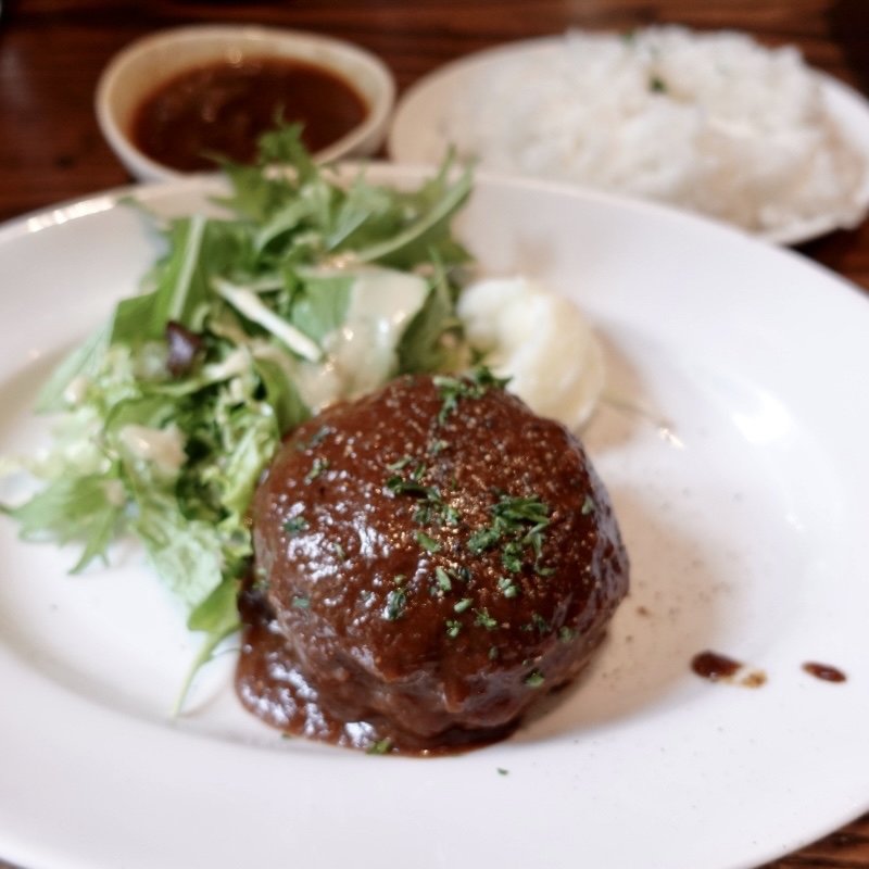 ハンバーグ(クラフトビアマーケット 神保町店 （CRAFT BEER MARKET）)