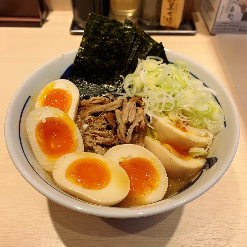 濃厚豚崩しらーめん(つじ田　渋谷フクラス)