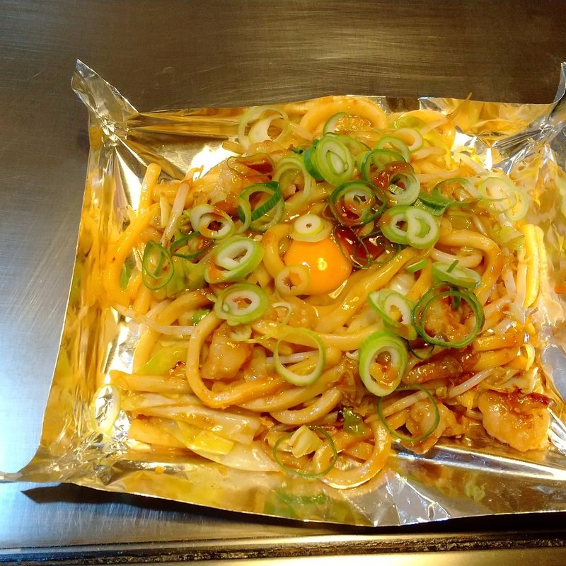 ホルモンうどん(偶)