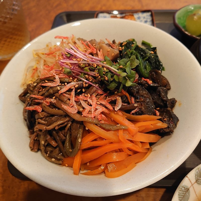 6種類ナムルビビンパ(韓COOK)