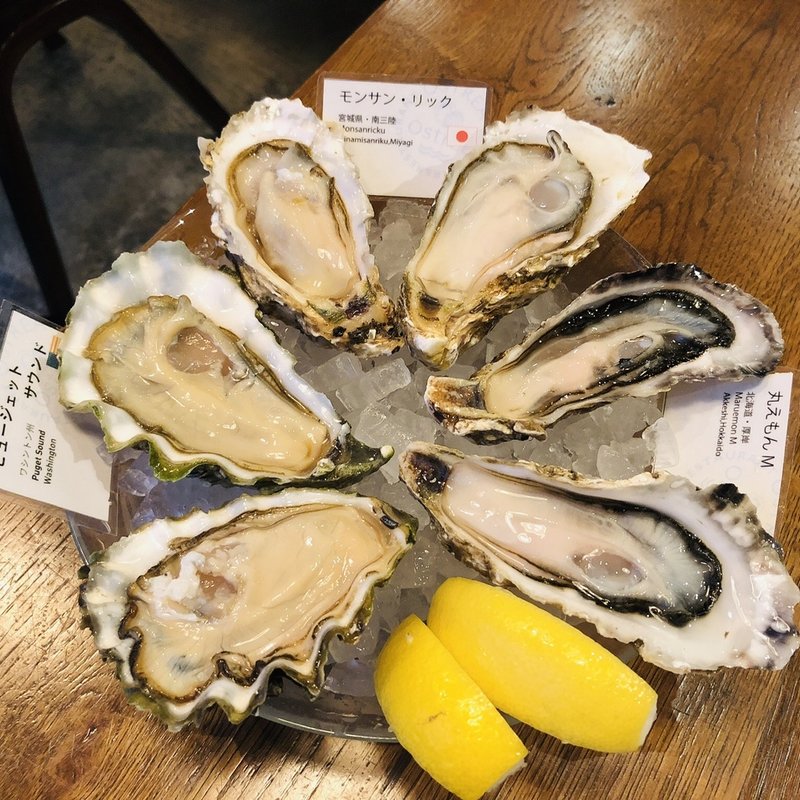 生牡蠣(オストレア 渋谷店)