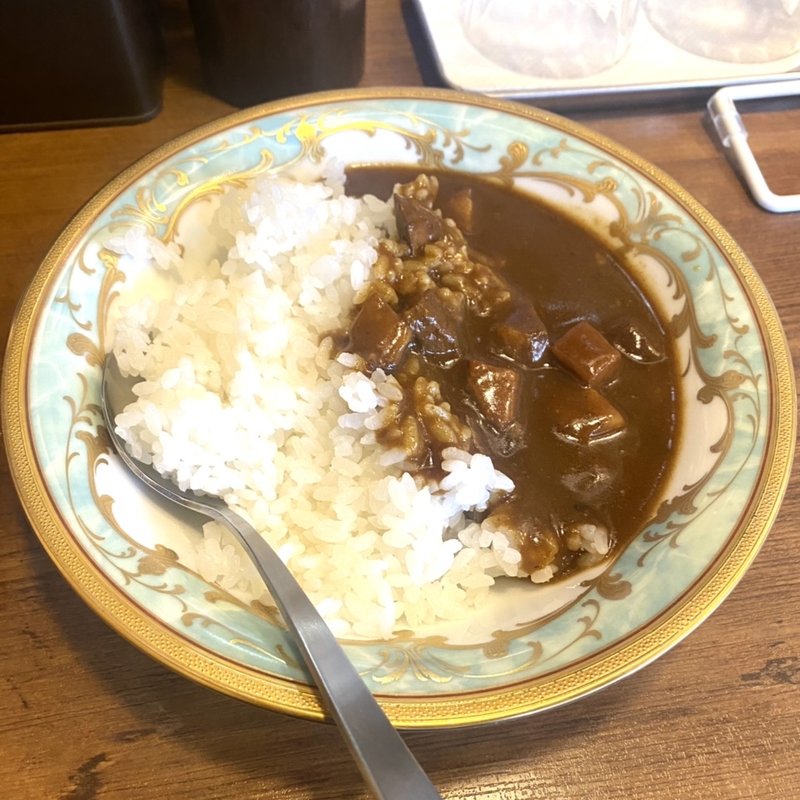 小カレー(中華そば朱三園)
