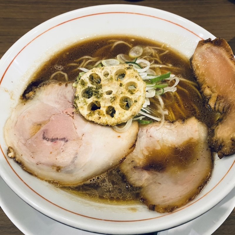 醤油(こってり)ラーメン(麺や いちころ)