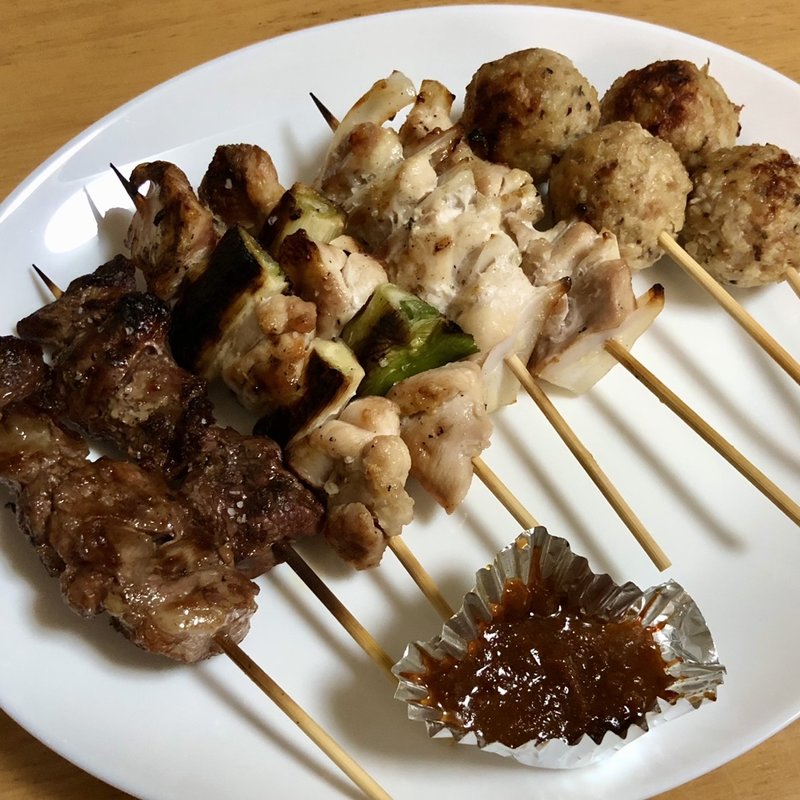 焼きとり(めんどり本店)