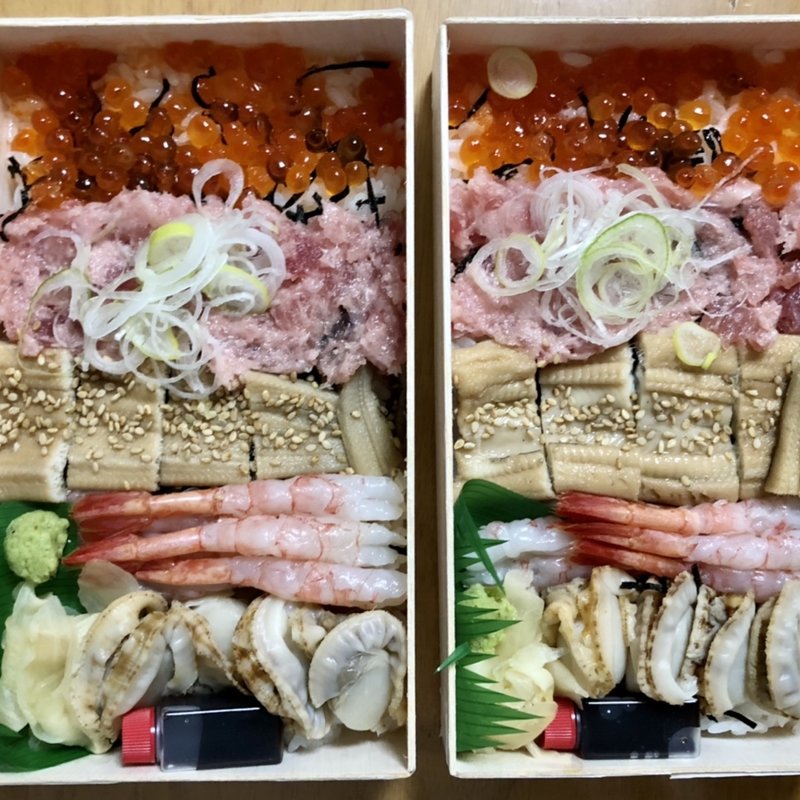海鮮弁当(セルフ酒スタンドガソリン)