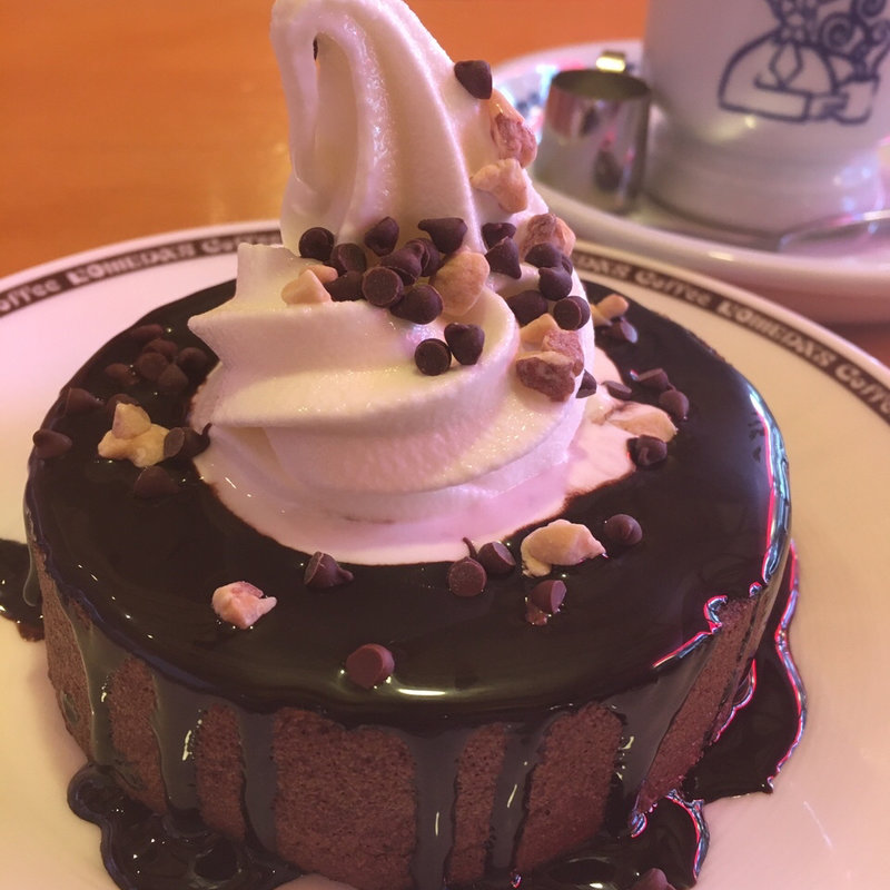 クロネージュ　リッチショコラ(コメダ珈琲店 船橋芝山店)