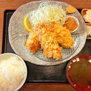 牡蠣フライ3個定食(トンカツ洋食酒房フライ)