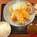 牡蠣フライ3個定食(トンカツ洋食酒房フライ)