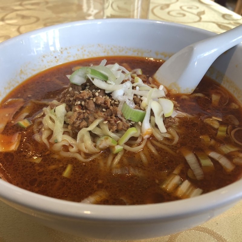 黒坦々麺セット(桃源郷 （トウゲンキョウ）)