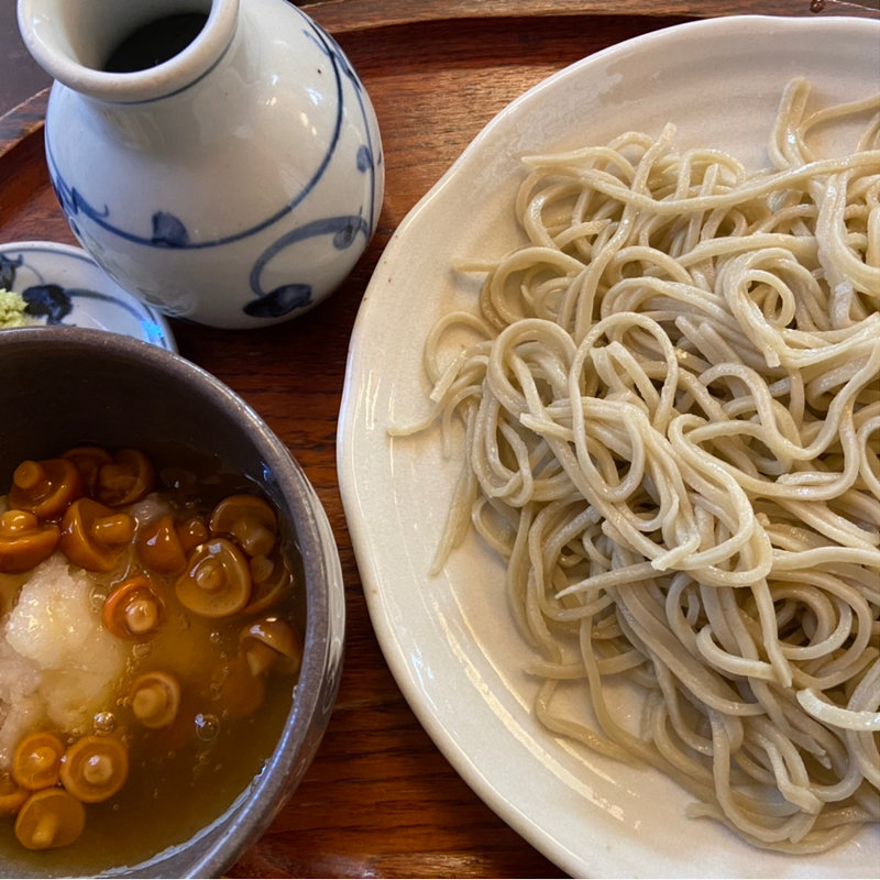 なめこおろし蕎麦(土合やぶ)