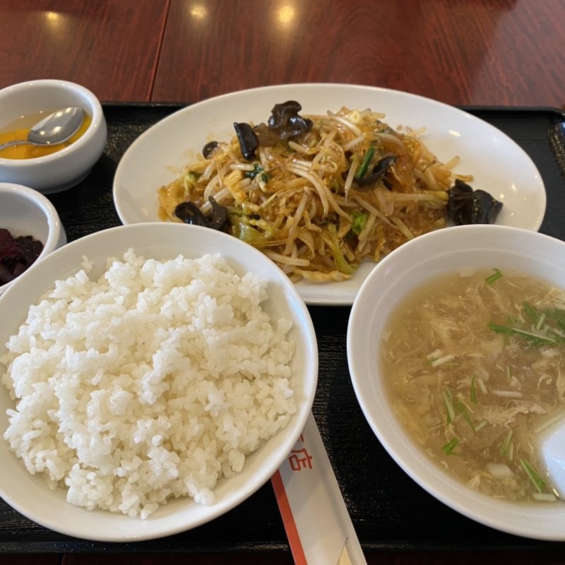 本日のランチ　春雨と挽肉煮込み(中国料理 東幸飯店)