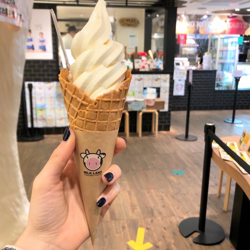 ニセコ髙橋牧場ソフトクリーム(MILKLAND HOKKAIDO→TOKYO　ミルクランド北海道)