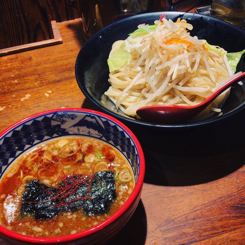 濃厚魚介味噌つけ麺(三田製麺所 虎ノ門店)
