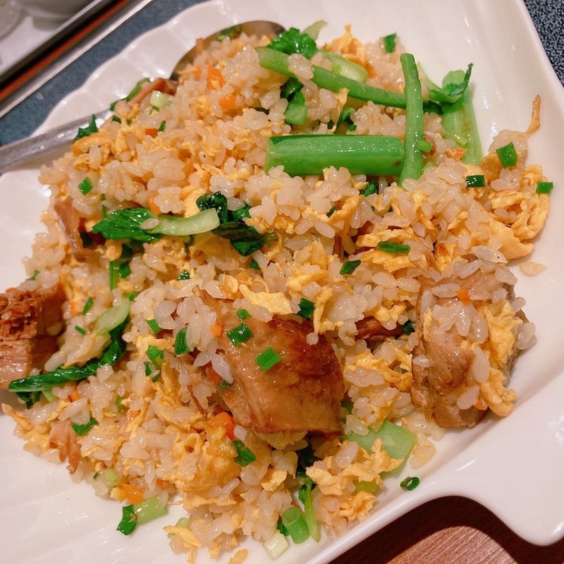 角煮チャーハン(中華旬彩料理・火鍋 聚 サンシャインシティ・アルパ店)