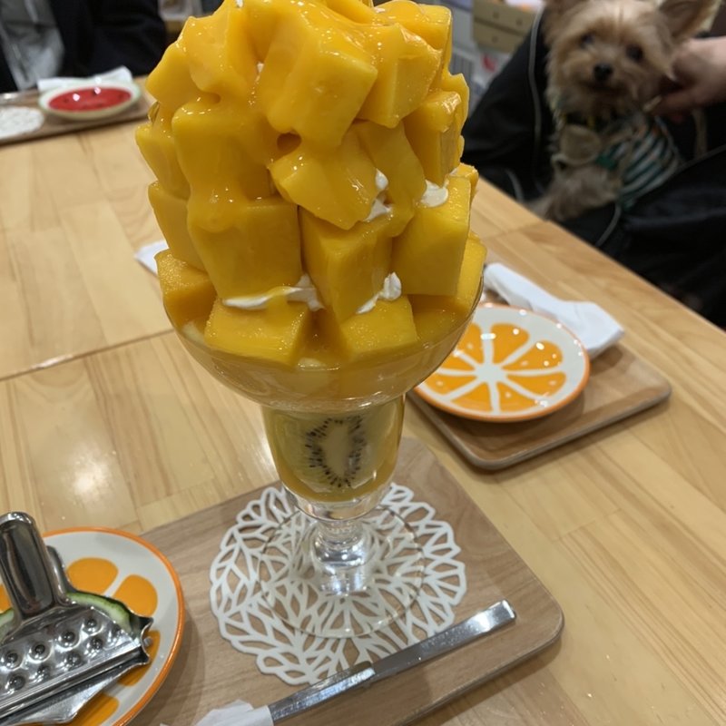 マンゴーパフェ(フルーツスギ)