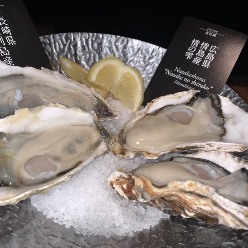 生牡蠣(【閉店】ガンボ＆オイスターバー 池袋東口店)