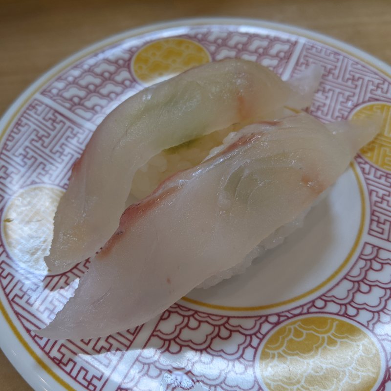 平目(回転ずし豊魚)