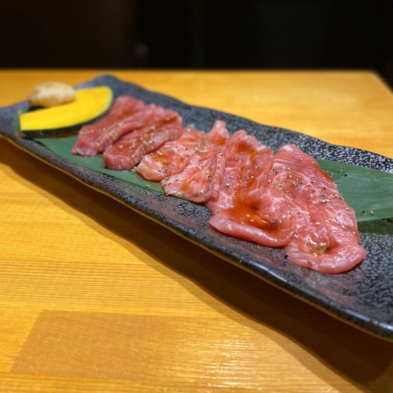 和牛ロース(トウガラシ)(七輪焼肉 縁)