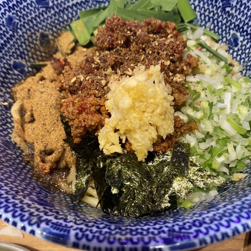 混ぜそば(大衆食堂 ゆしまホール)