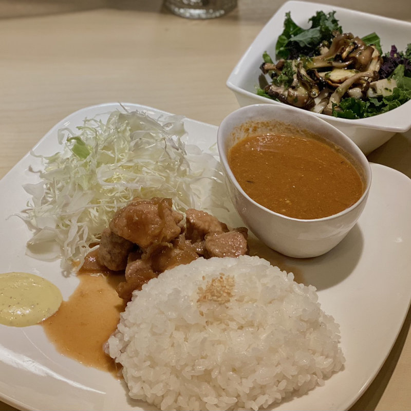 ポークジンジャープレート(和漢Deli無花果)