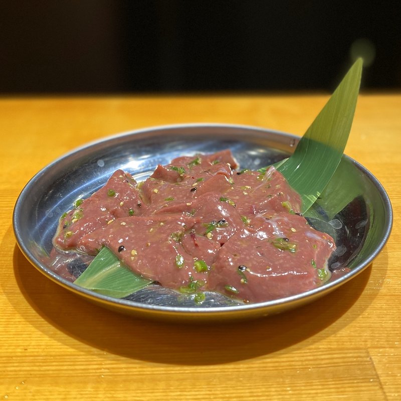 焼牛レバー(七輪焼肉 縁)