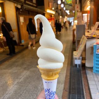 豆乳ソフトクリーム(こんなもんじゃ )