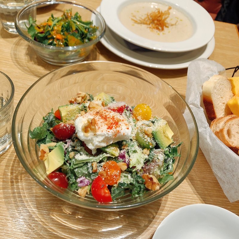 カスタムサラダランチ(ベジバルキュウシュウ)