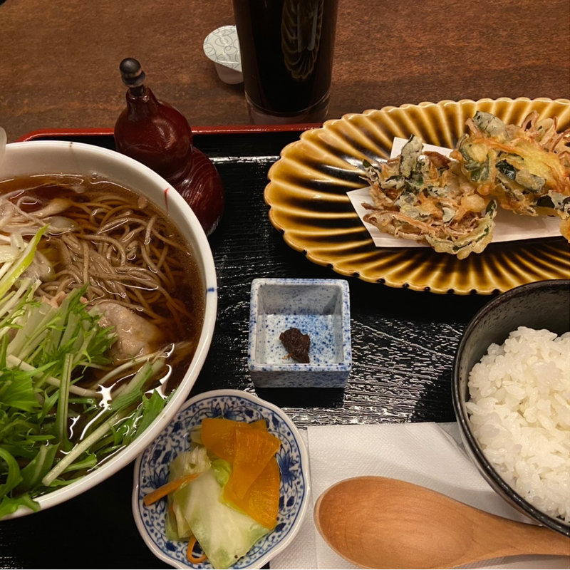 かけ蕎麦御膳(Petit羅豚)