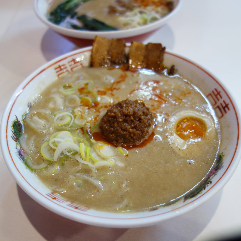 チャー玉ラータンメン(博多拉担麺 まるたん 天神店)