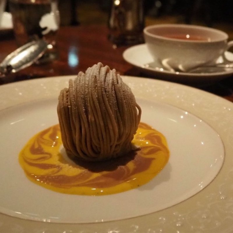 モンブラン(横浜うかい亭)