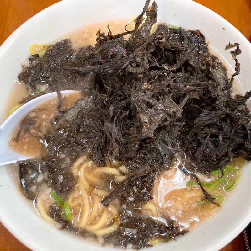 北海のりラーメン(らーめん 頑固 一徹堂 )