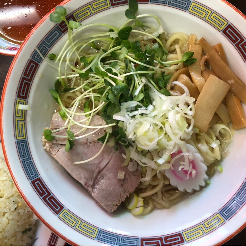 宝そばとチャーハンセット(宝華)