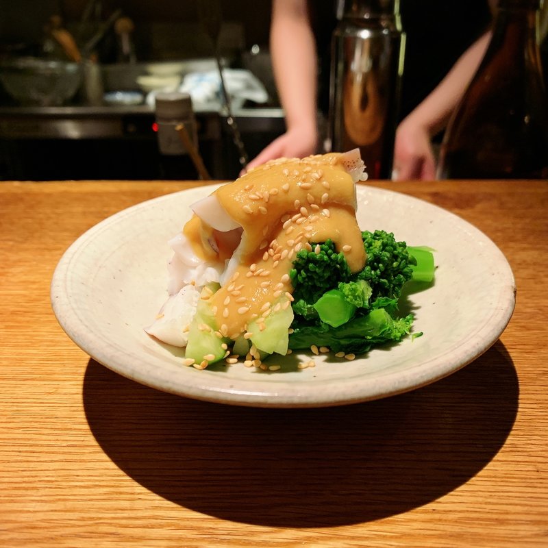 あおりいか酢味噌(高太郎 （こうたろう）)