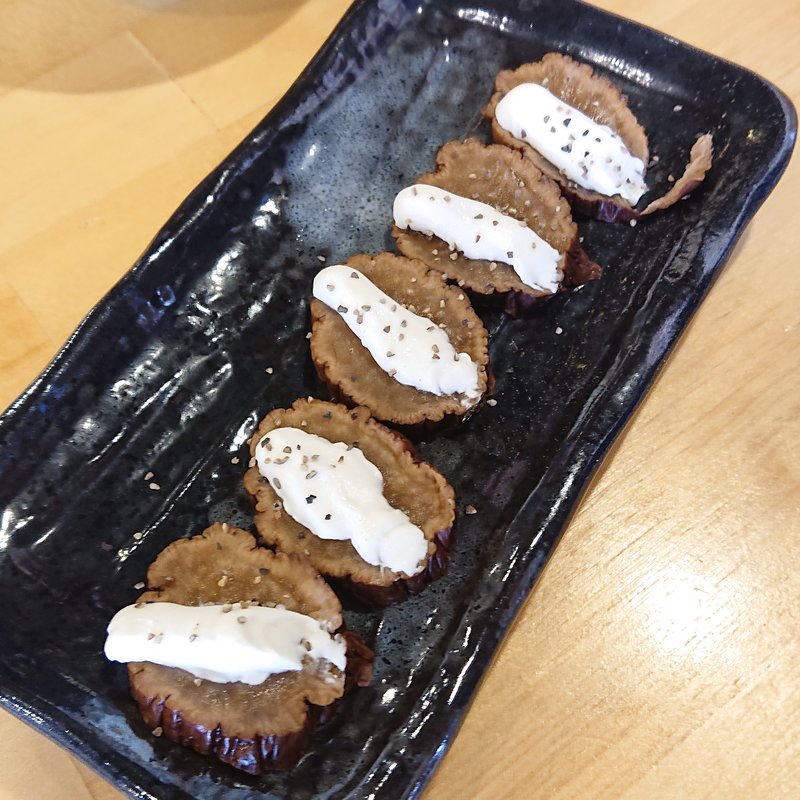 いぶりがっこマスカルポーネ(八郎酒場 本店)