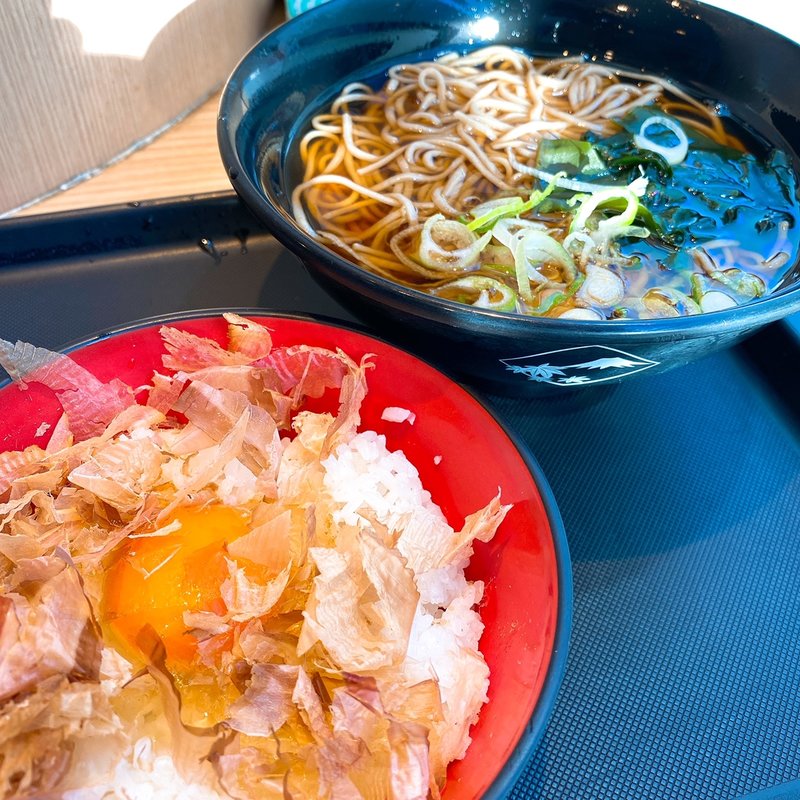 朝セット(名代 富士そば 代々木店 （ふじそば）)