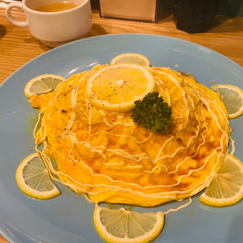 レモンバター醤油オムライス(サンバード)