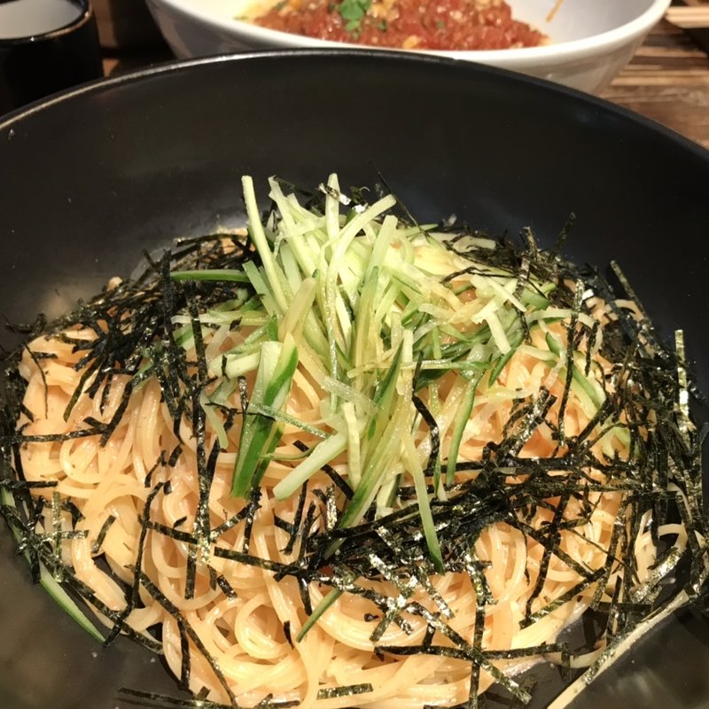 明太子とマヨネーズのすぱ(釜あげスパゲッティ　すぱじろう　秋葉原)