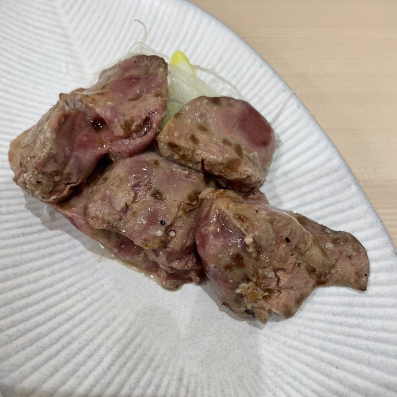 白レバーのたたき(やきとりお㐂樂 コレド室町テラス)