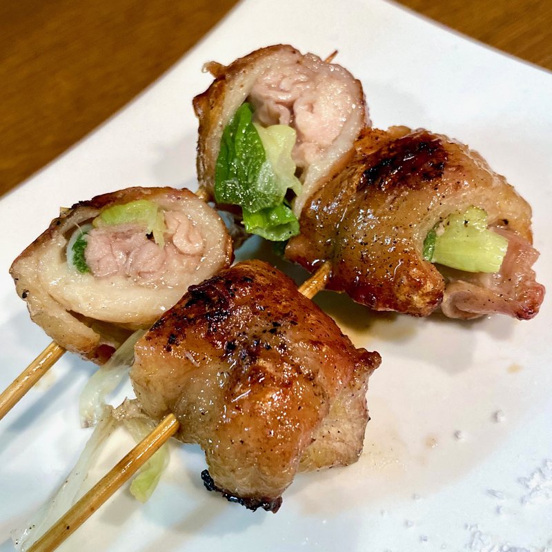 皮ねぎ巻（2本）(ごじから亭)