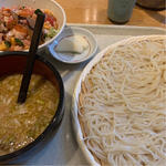 七蔵特製スープつけ麺（中）　ミニ丼ぶりセット