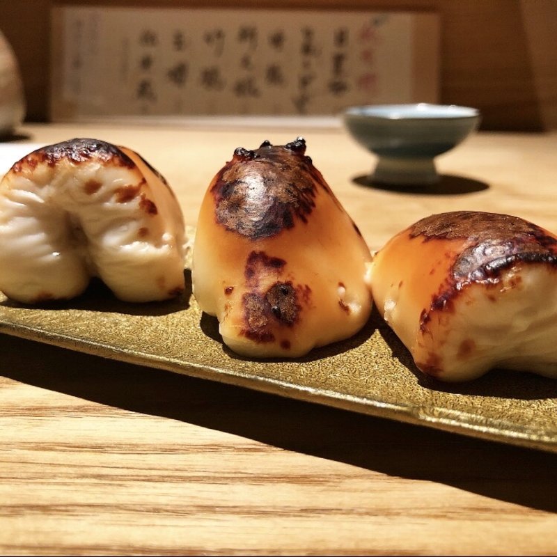 白子の酒粕焼き(魚とお酒 ごとし )