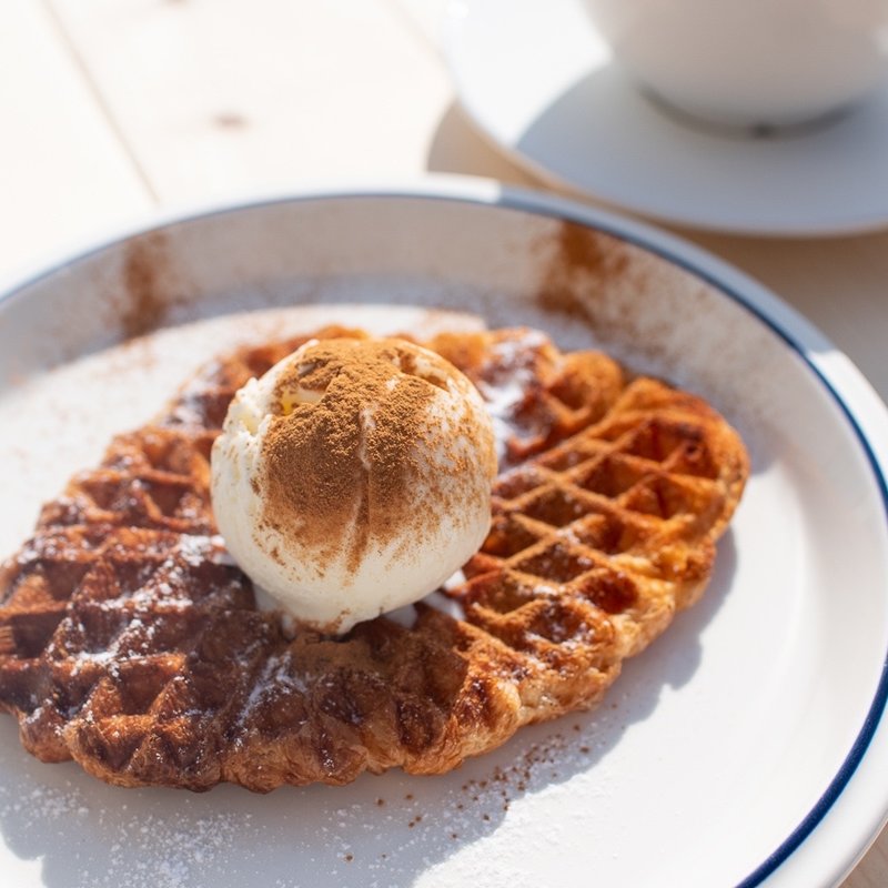 クロッフル(Piece by Piece coffee)