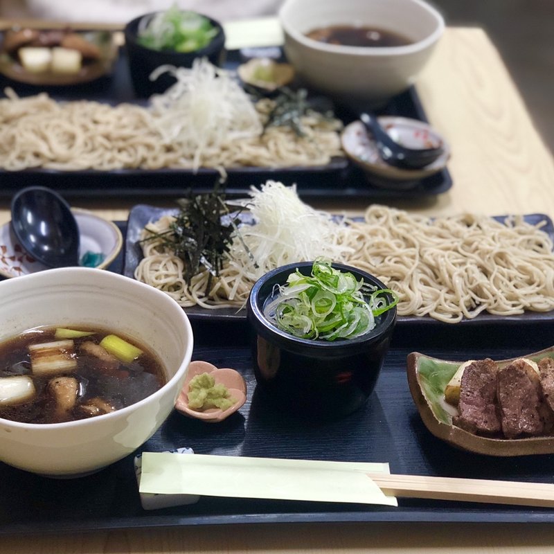 鴨せいろ(生蕎麦本家きくや)