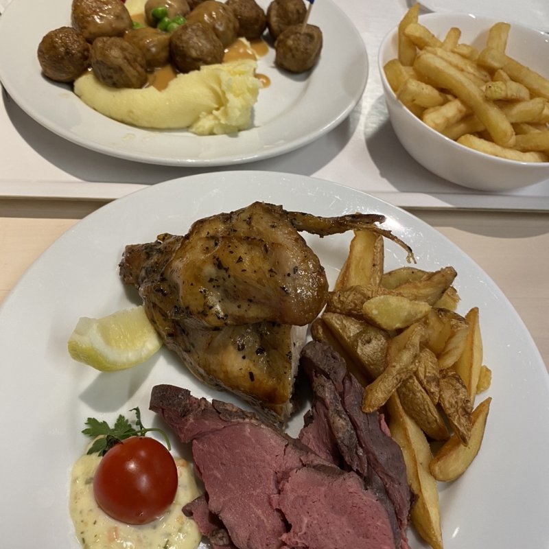 厚切りローストビーフ(IKEAレストラン 神戸 （イケアレストラン）)