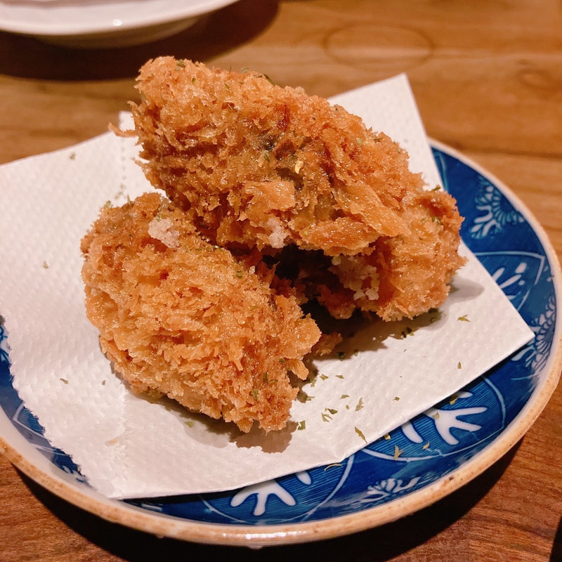 カキフライ(食酒処 桃)