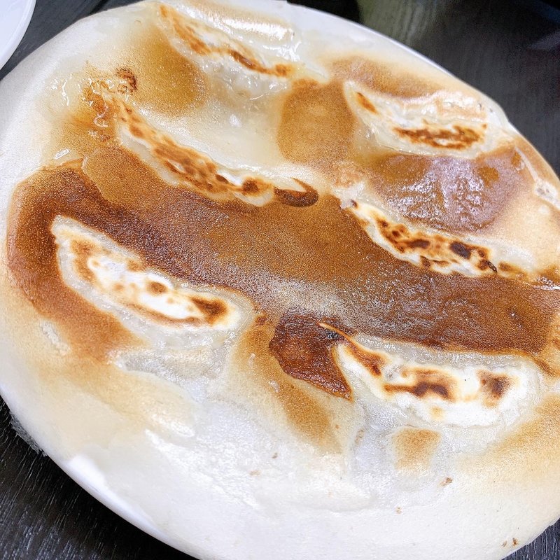 焼き餃子(広東料理・平安飯店)