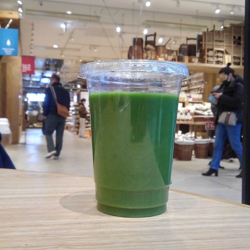 グリーンスムージー(MUJICafe 有明ガーデン)