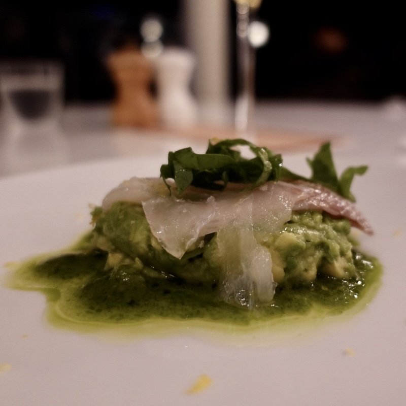 真鯛のクルード(bills 七里ヶ浜)